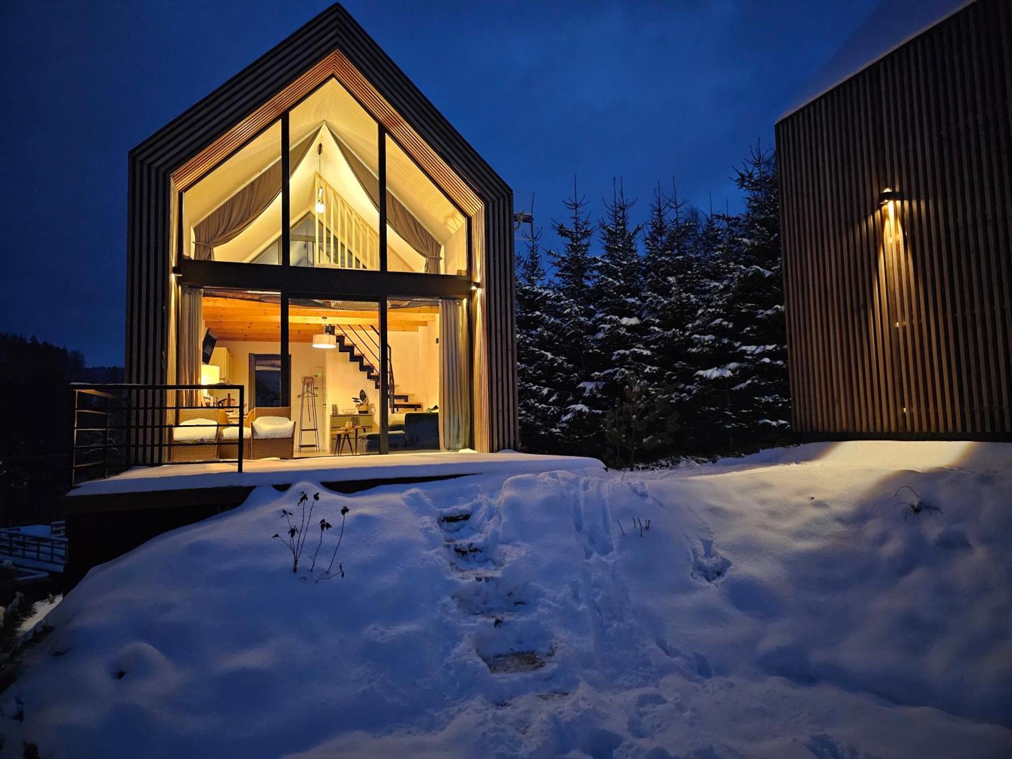 Domki Pod Lasem - Domek Sosnowy Строне-Слёнске Экстерьер фото