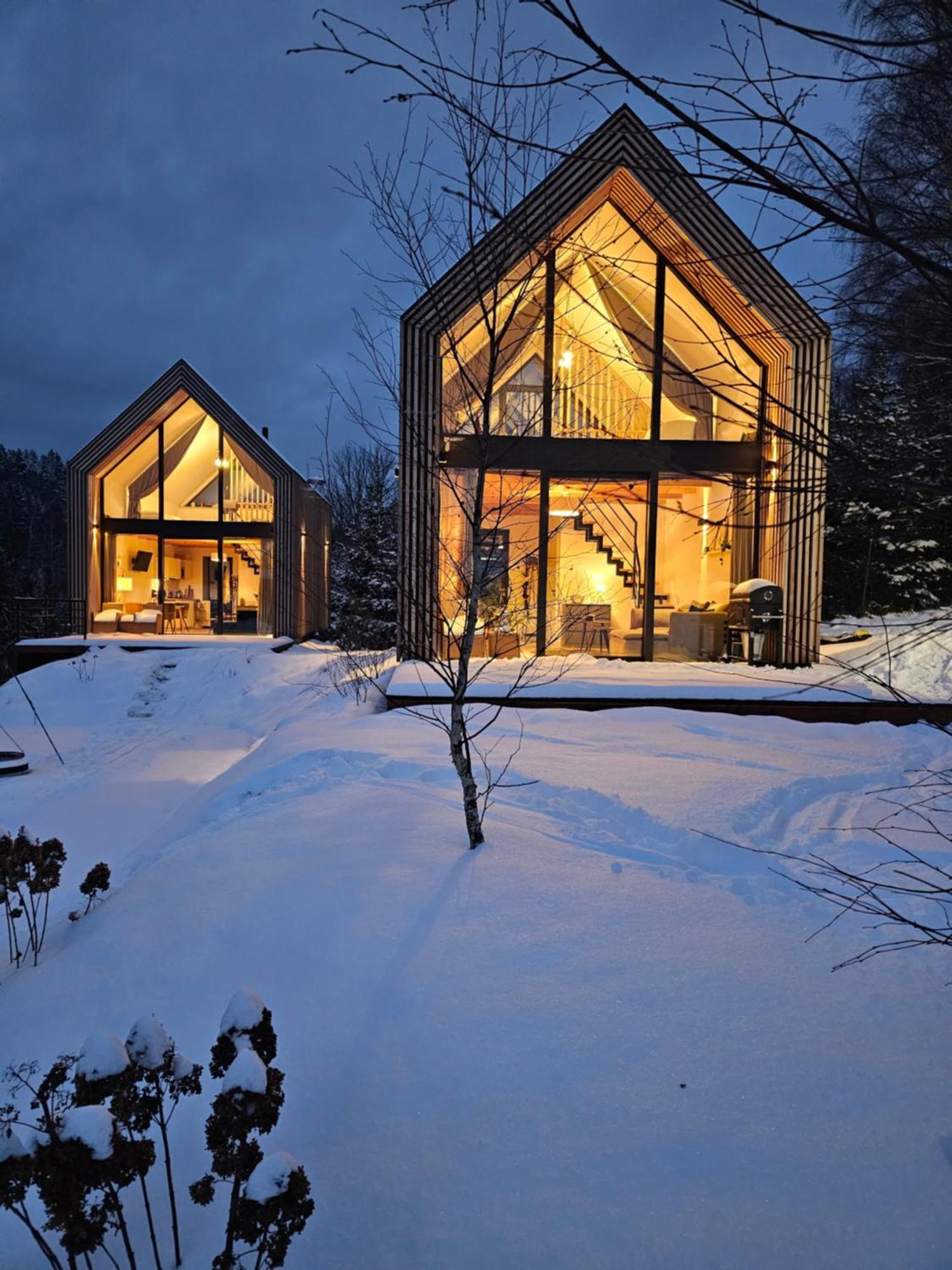 Domki Pod Lasem - Domek Sosnowy Строне-Слёнске Экстерьер фото