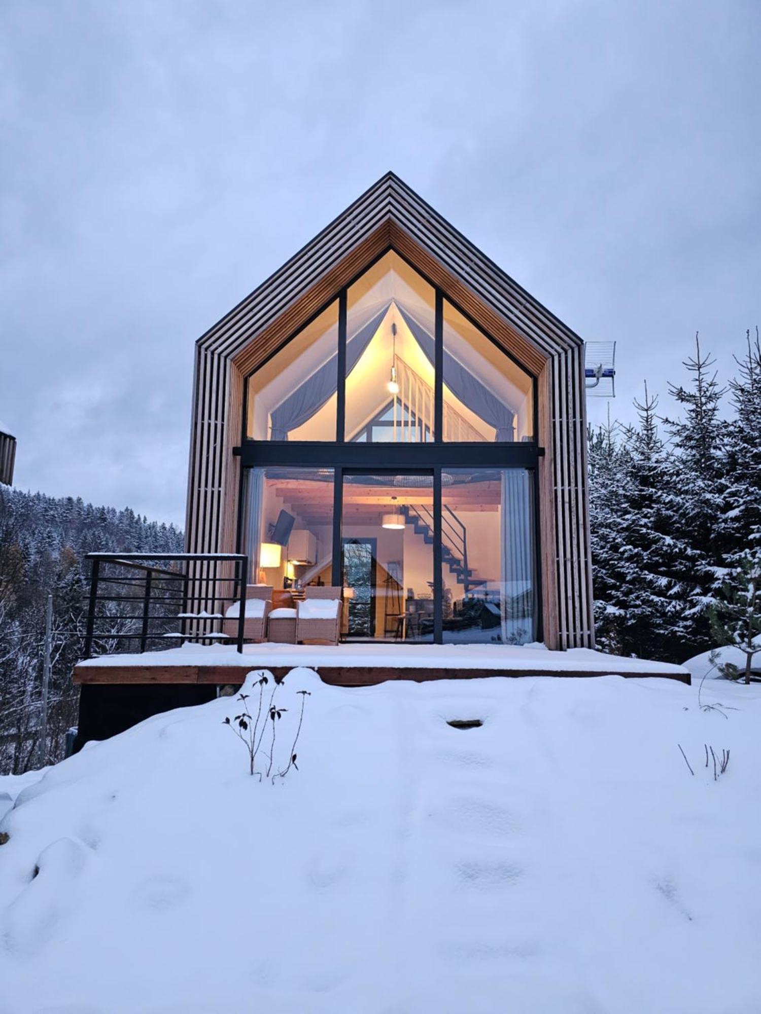 Domki Pod Lasem - Domek Sosnowy Строне-Слёнске Экстерьер фото